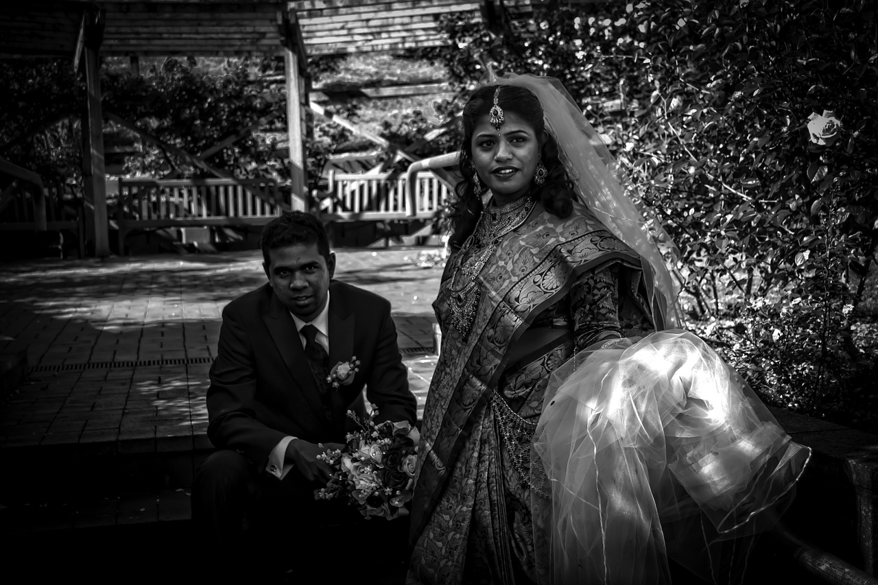 Image - wedding indian engagement couple