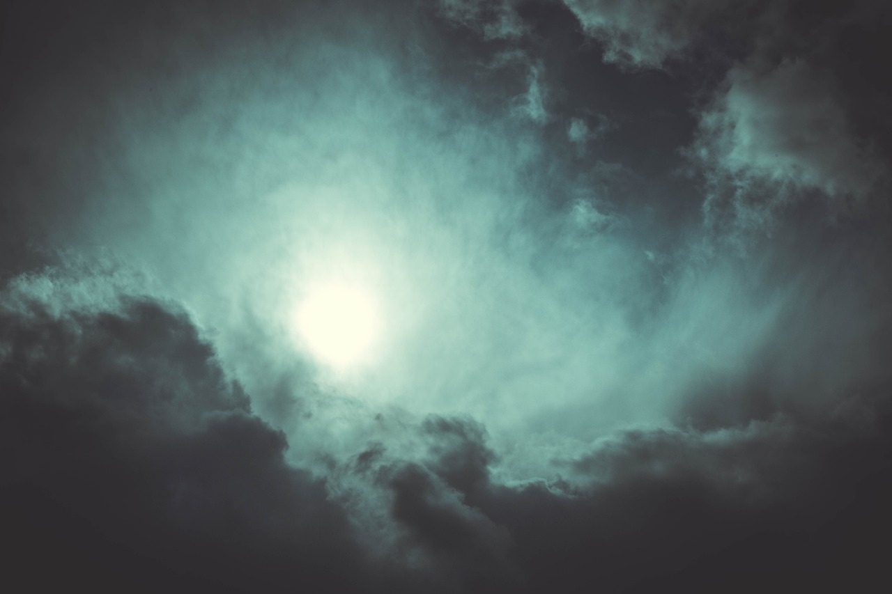 Image - texture sky clouds wind storm