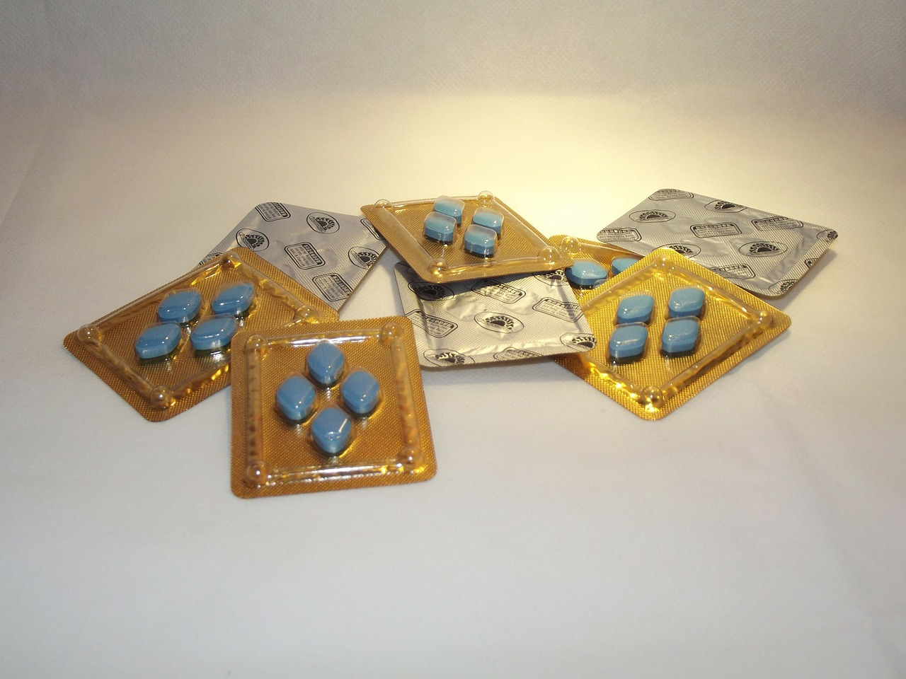 Image - viagra tablets medicine blue pill