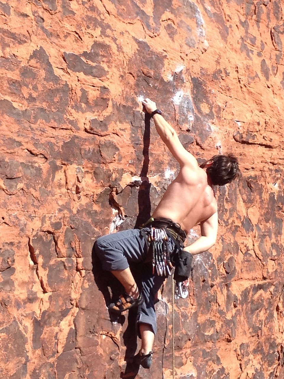 Image - rock climb man mountain sport