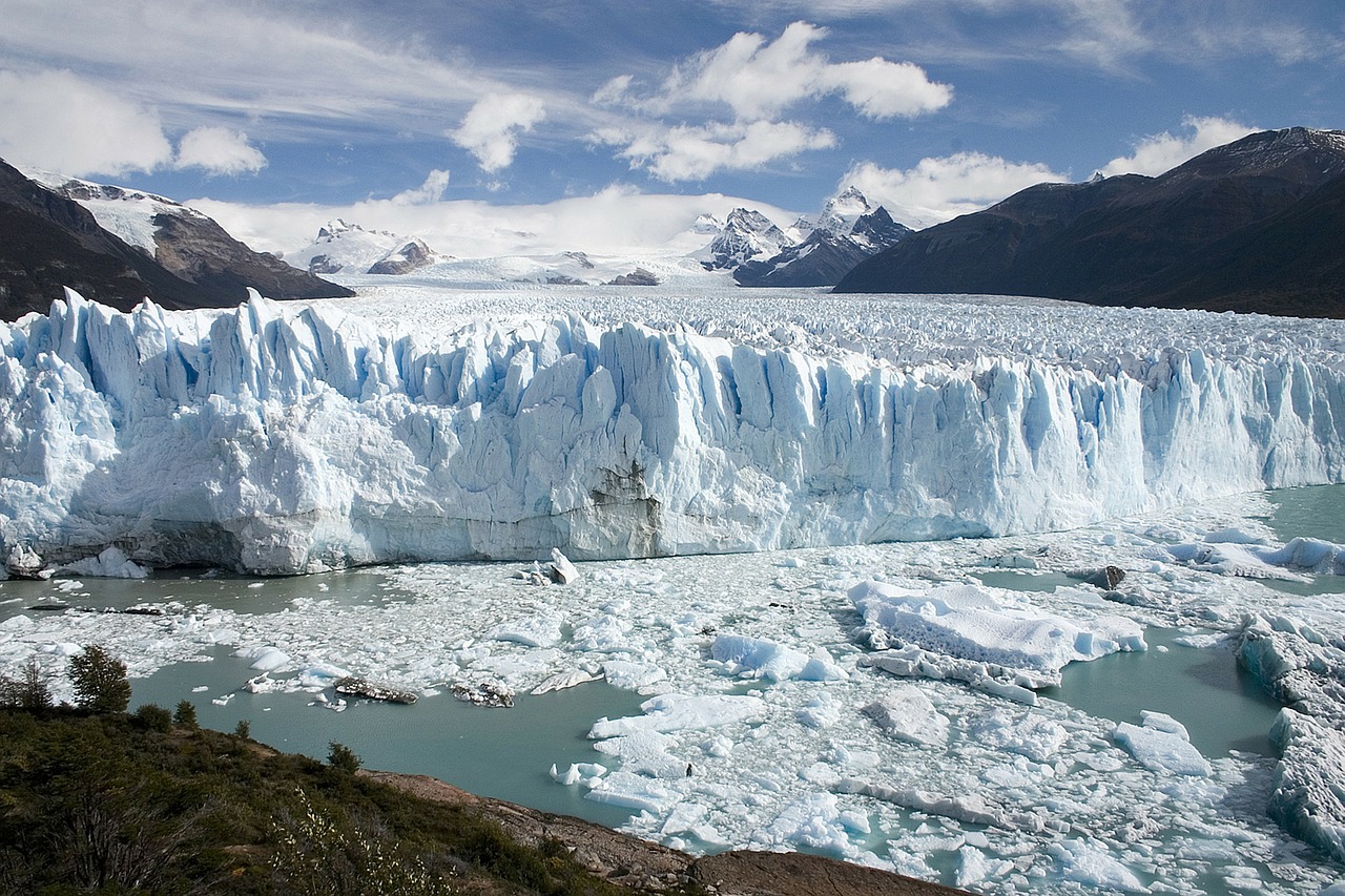 Image - argentina glacier ice glacier ice