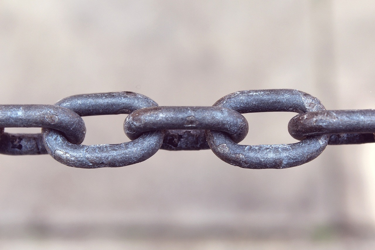 Image - chain chain link border demarcation