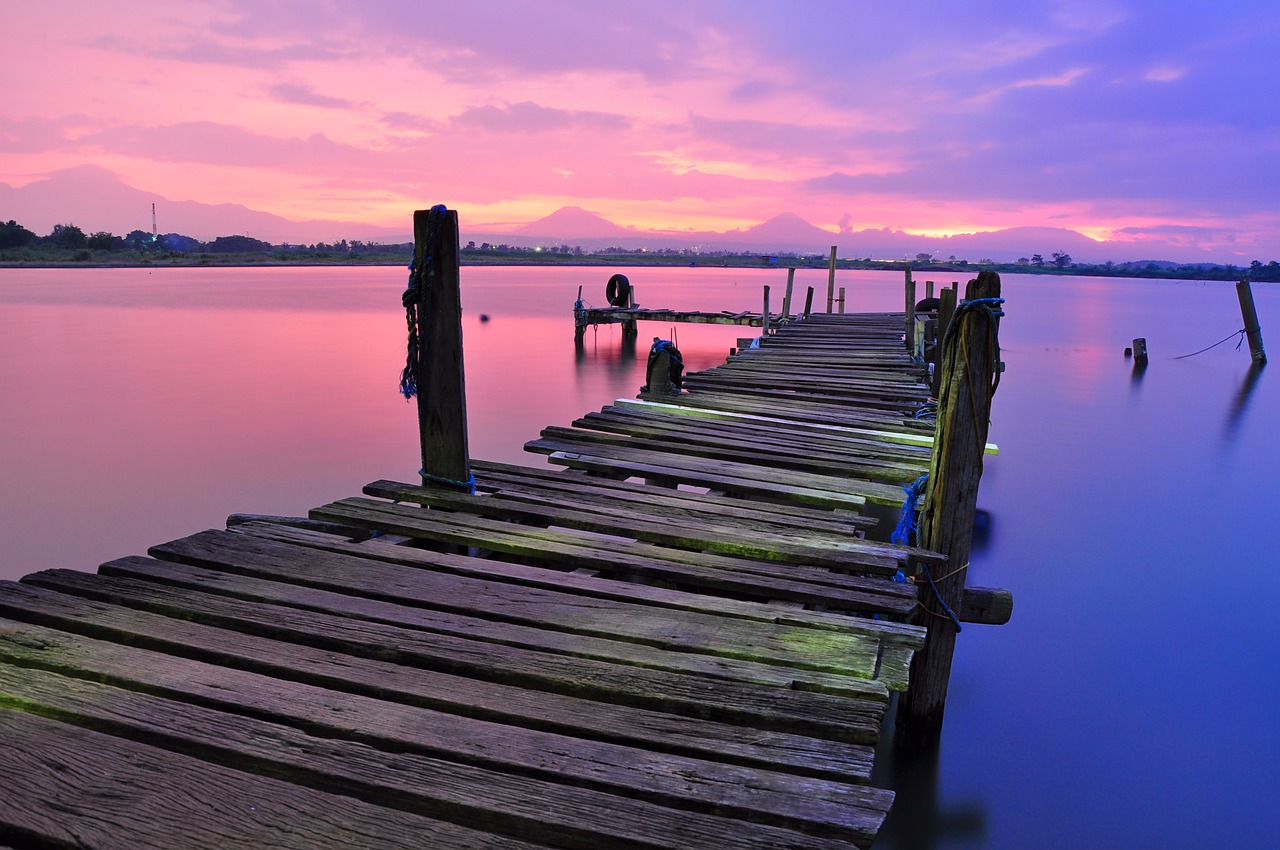 Image - jetty pier wooden old withered