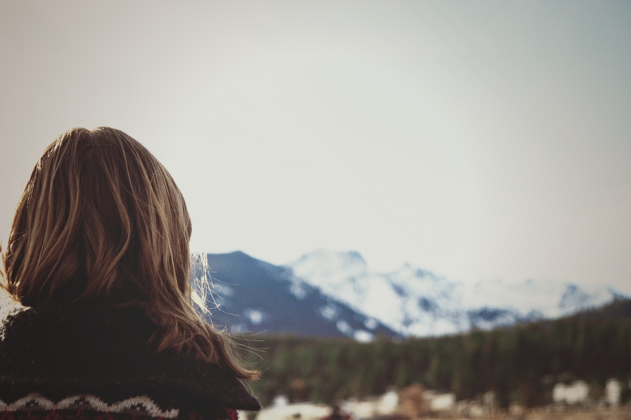 Image - woman female back head hair