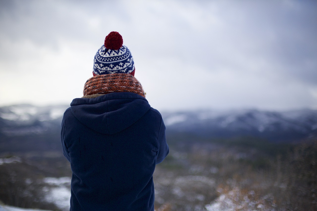 Image - person looking standing adult back