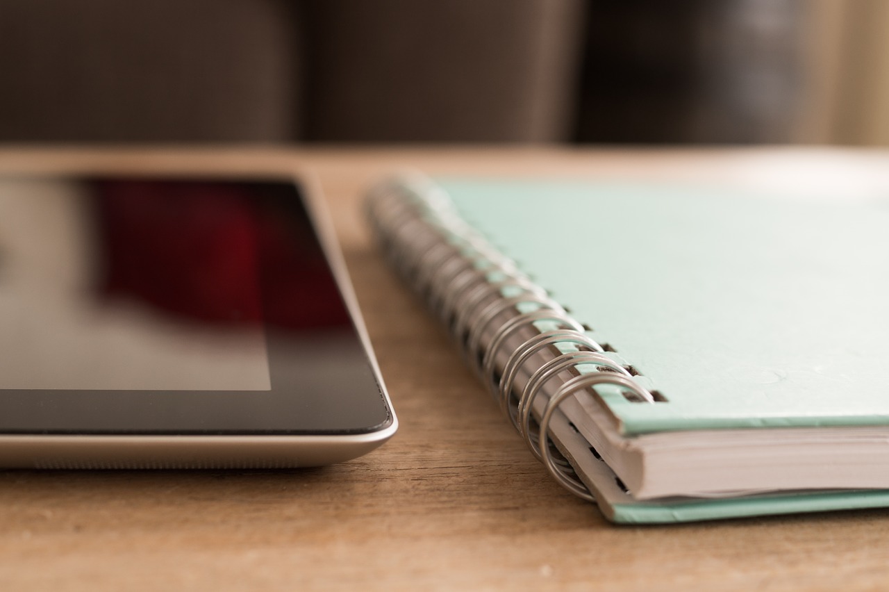 Image - notebook ipad technology screen