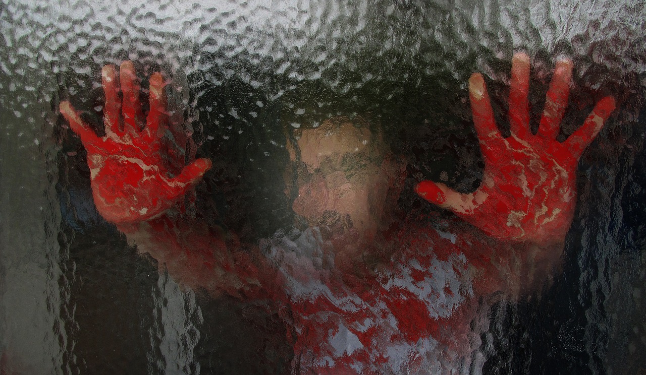 Image - frosted glass blood in blood disc