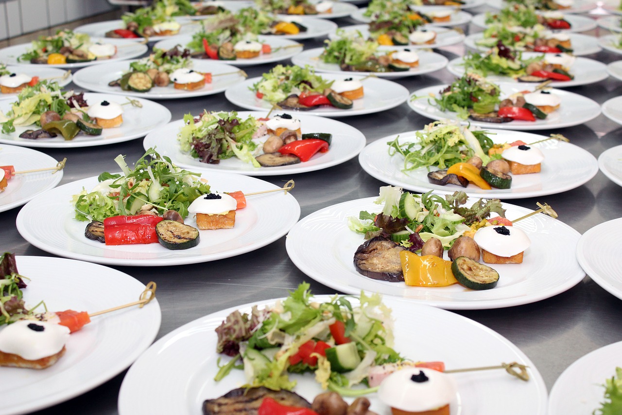 Image - salads plate buffet cold buffet