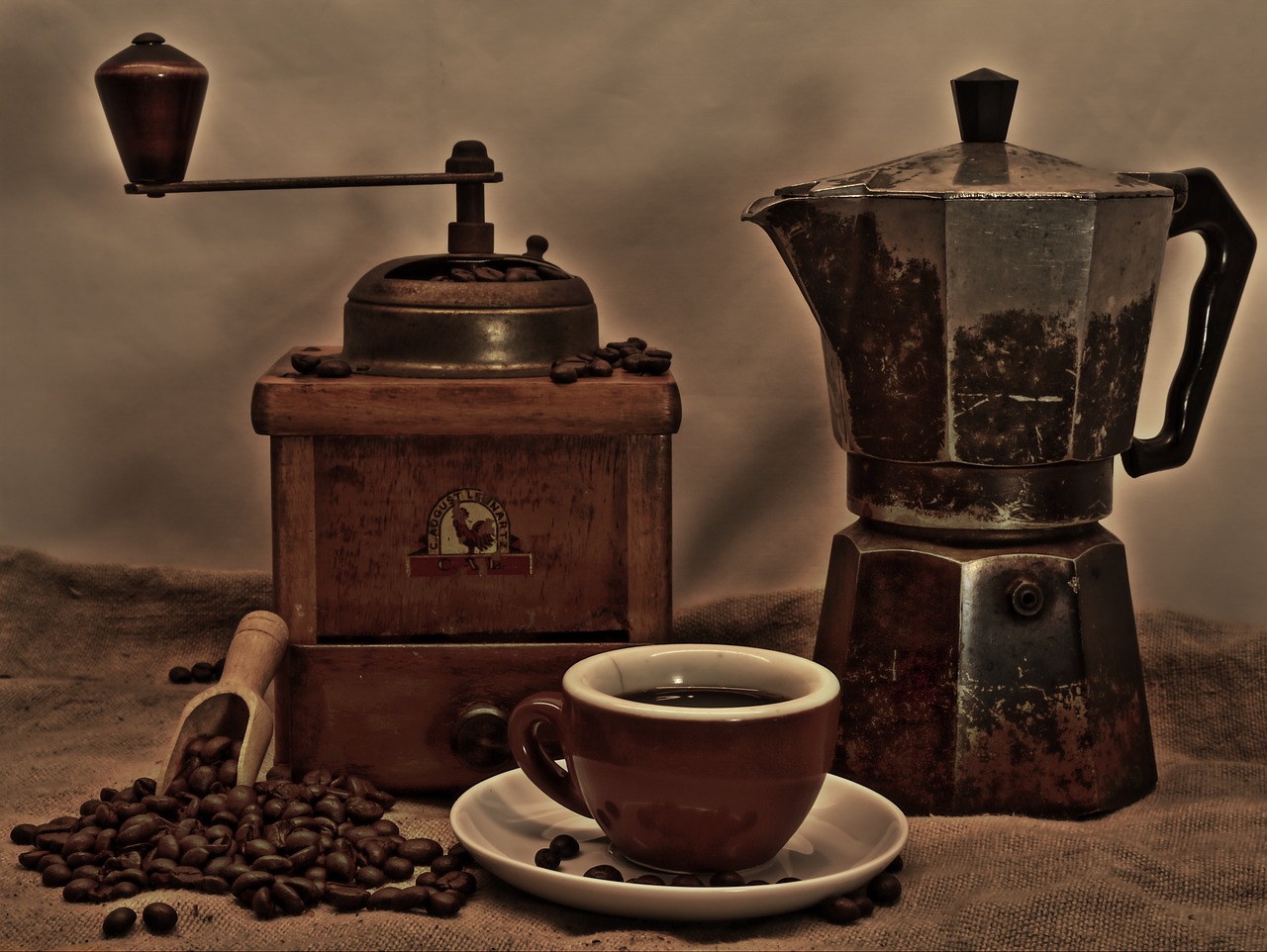 Image - coffee coffee cup grinder cup
