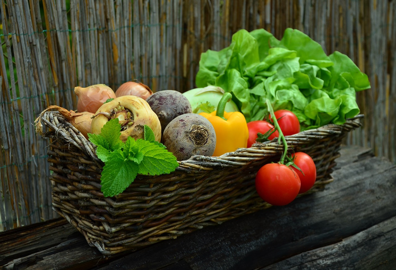 Image - vegetables vegetable basket harvest