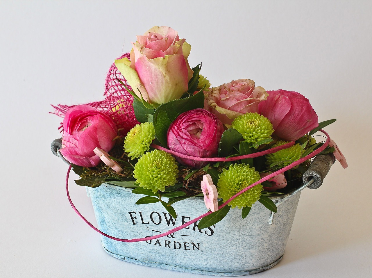 Image - roses bouquet flowers plant