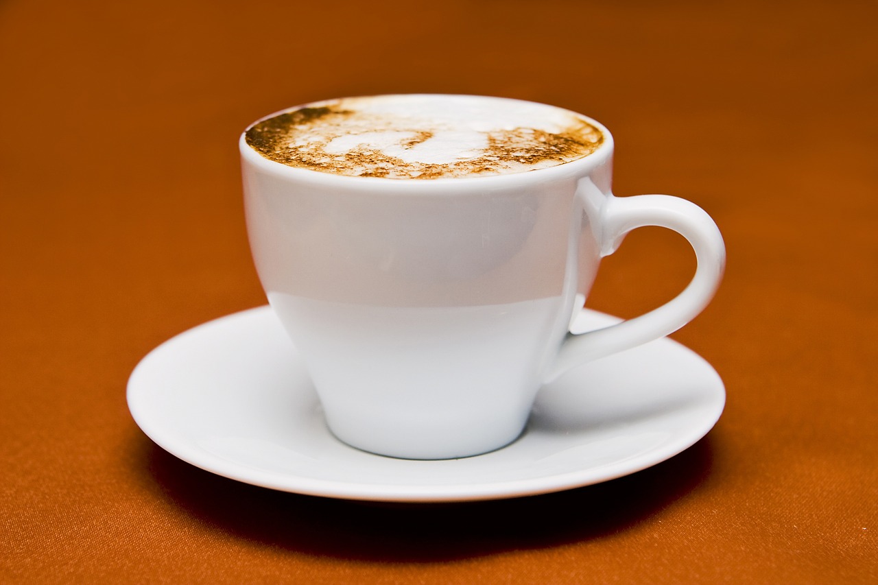 Image - cappuccino cup drink coffee drink