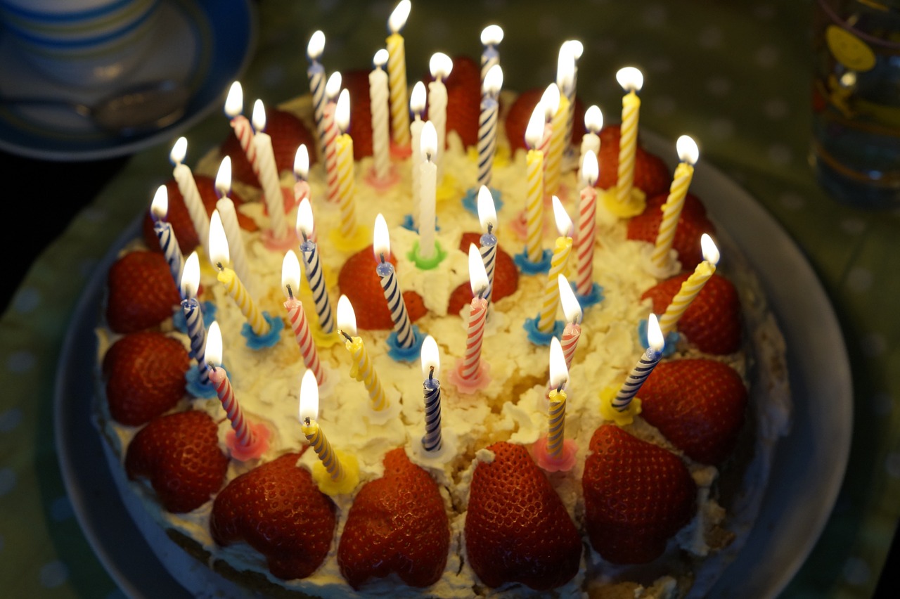 Image - birthday cake burn candles