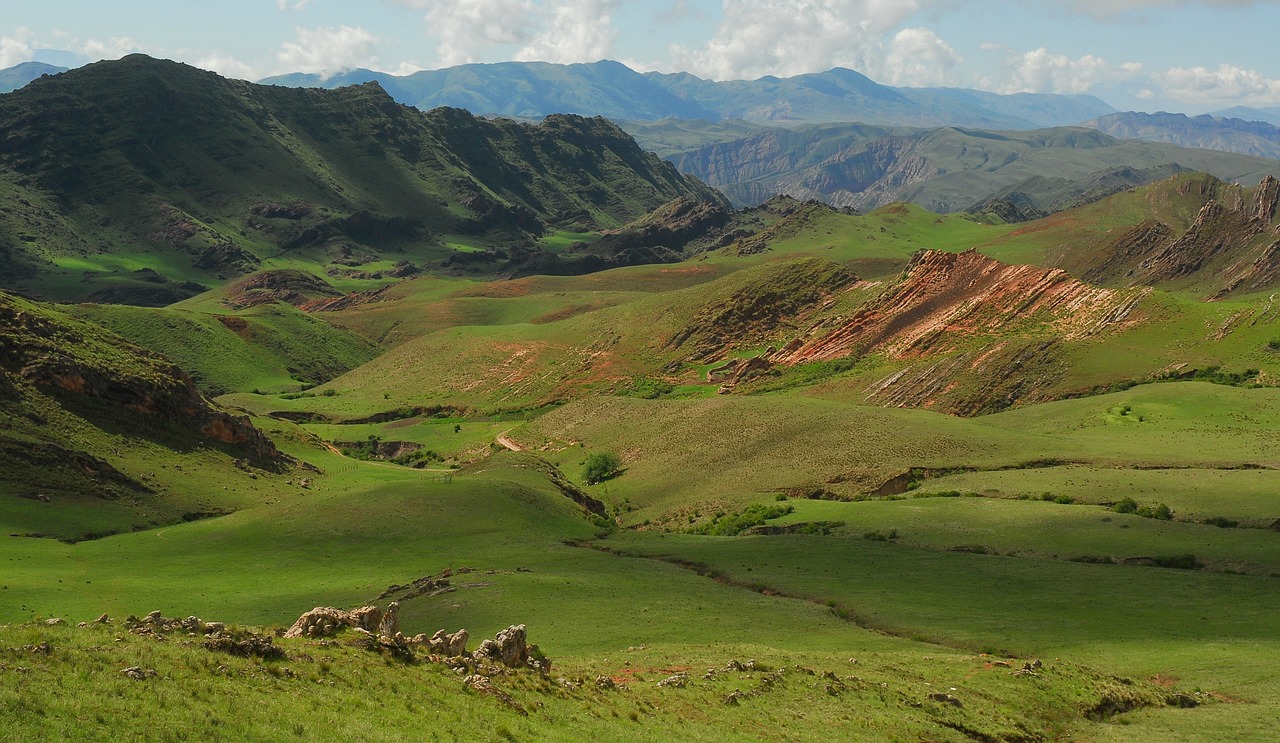 Image - andean landscape green mountain