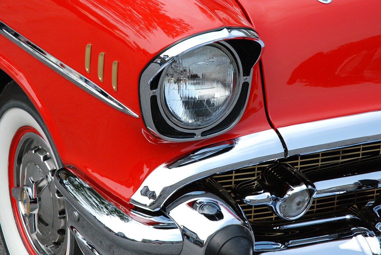 Image - classic car red automobiles