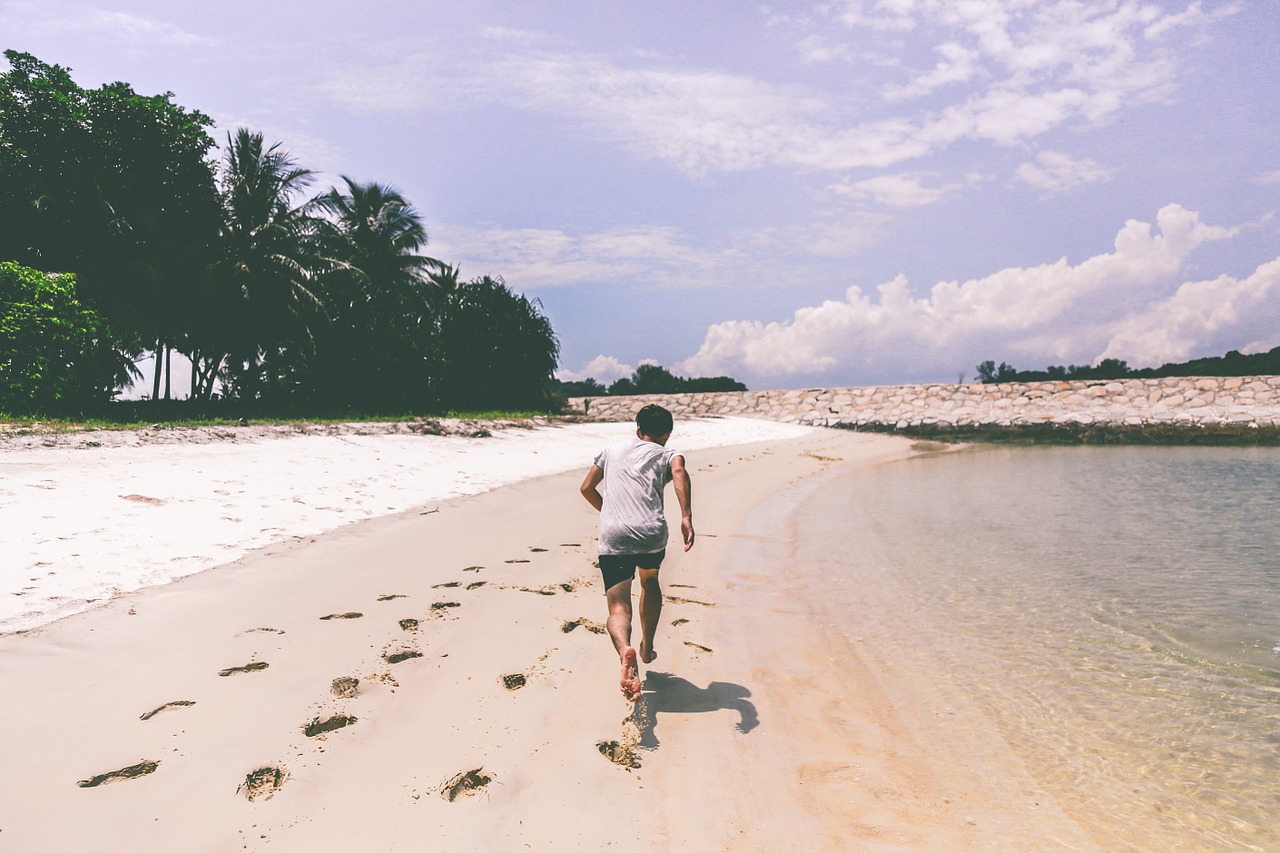 Image - sports running beach outdoors