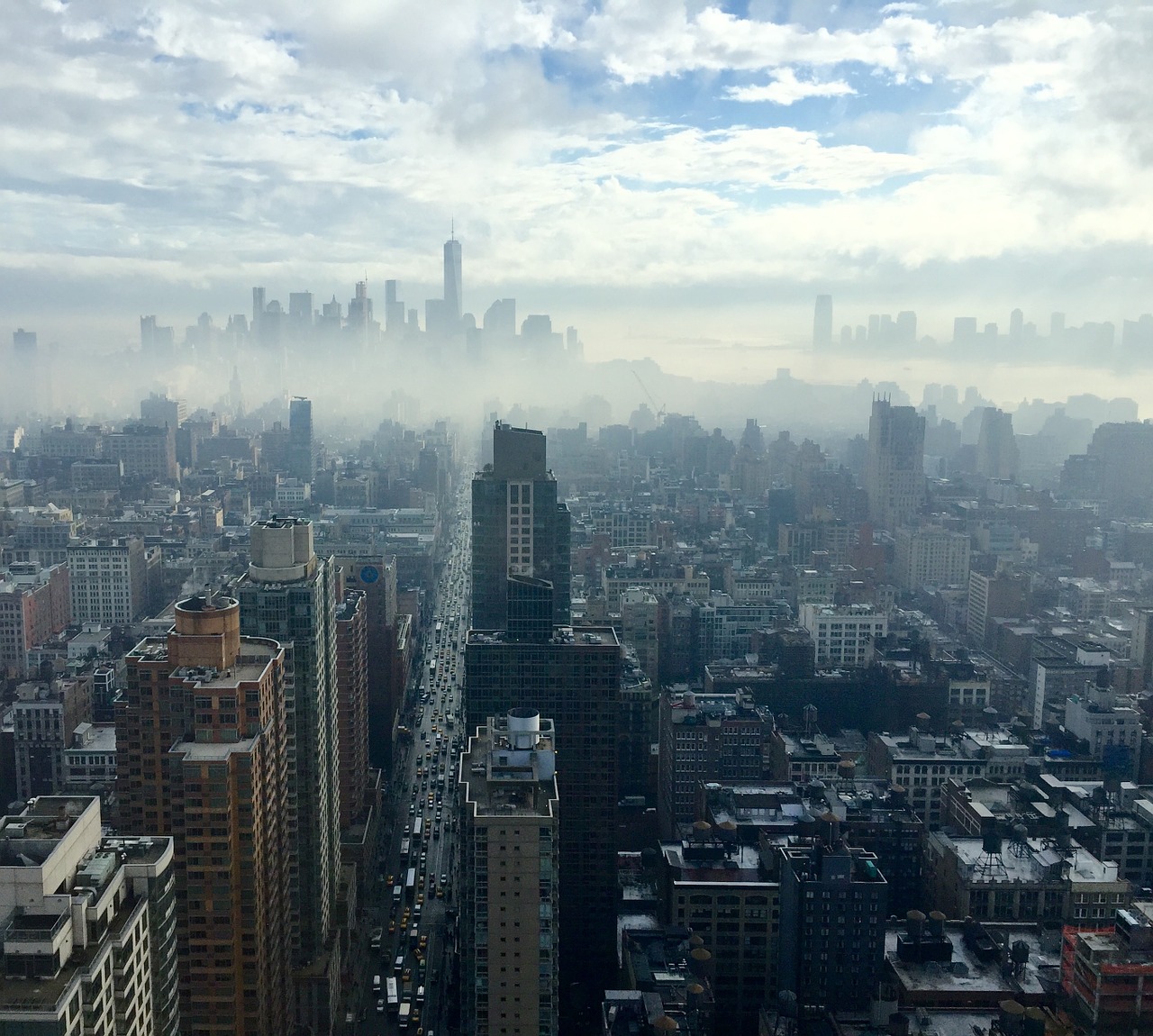 Image - city new york usa america view