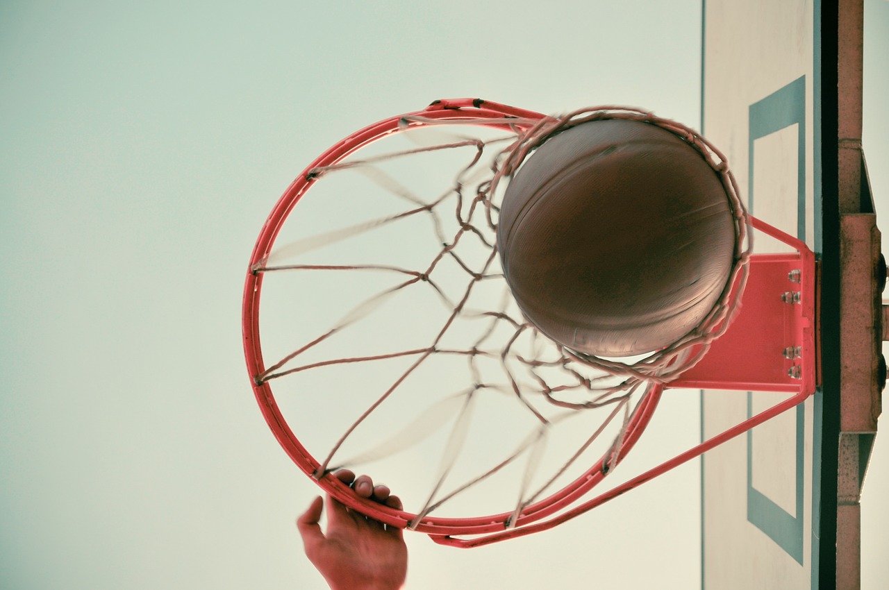 Image - basketball hoop basket slam dunk