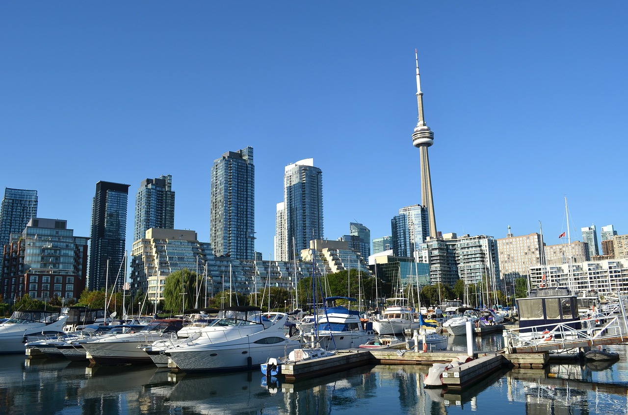 Image - toronto canada cn tower skyscrapers