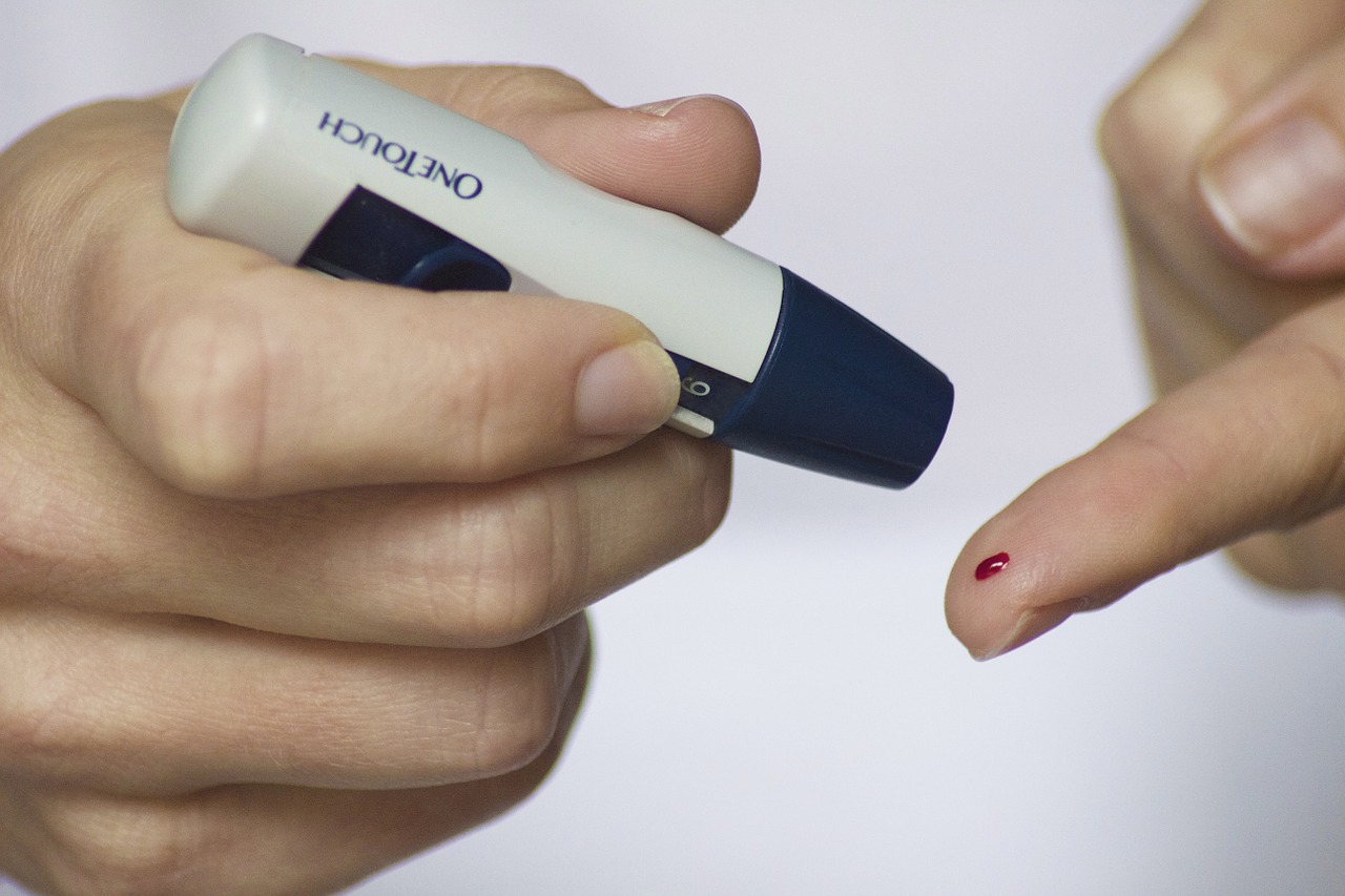 Image - diabetes blood finger glucose