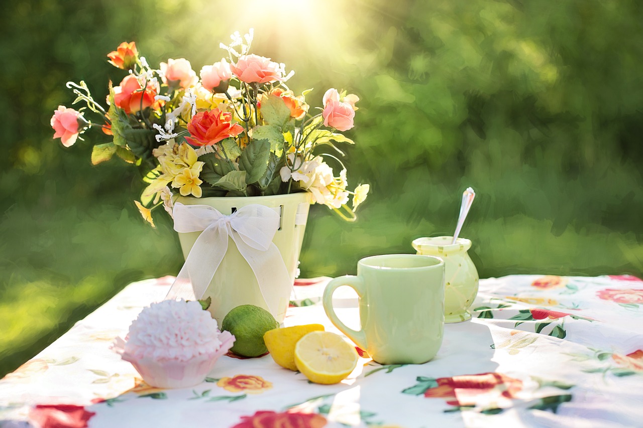 Image - summer still life garden outdoors