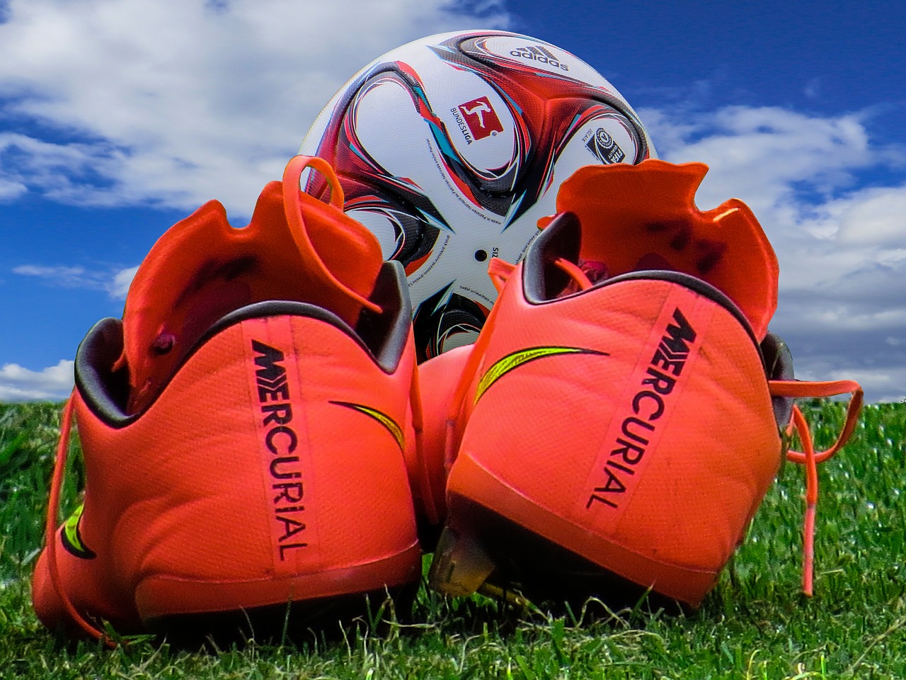 Image - sport football football boots ball