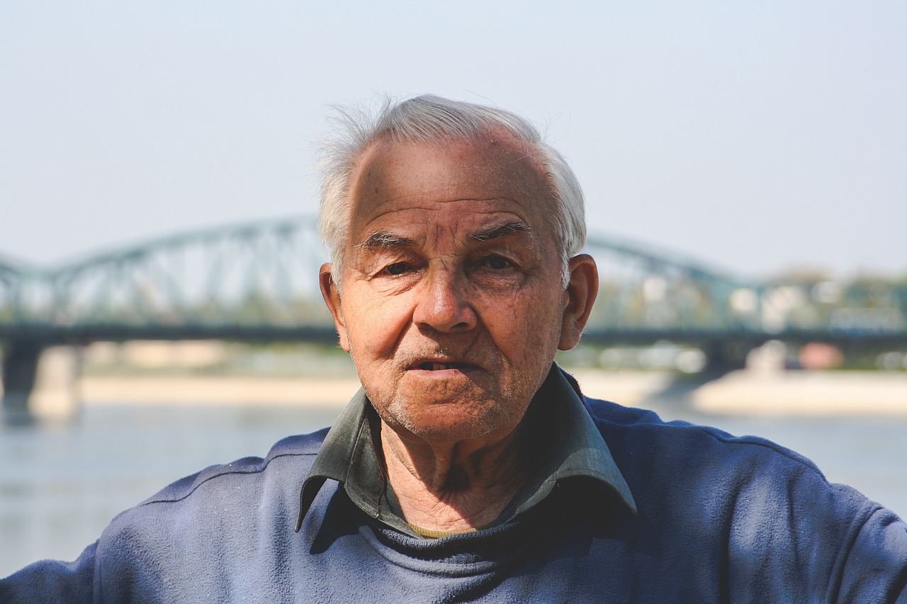 Image - old man people pensioner wrinkles