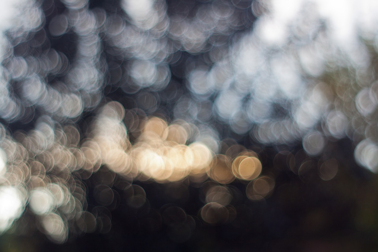 Image - bokeh lights blurred background