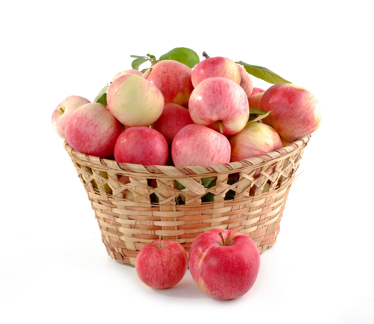 Image - apples basket full set crop food