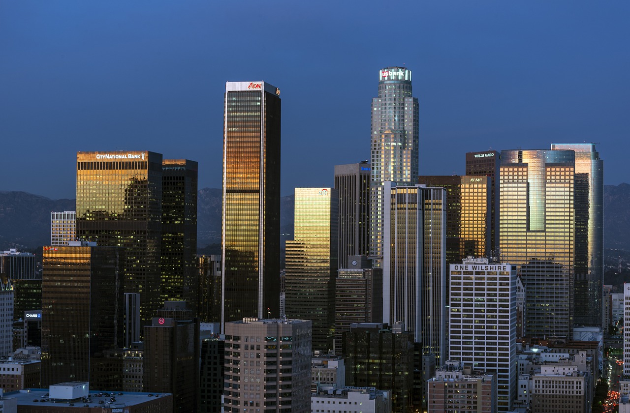 Image - los angeles skyline downtown urban