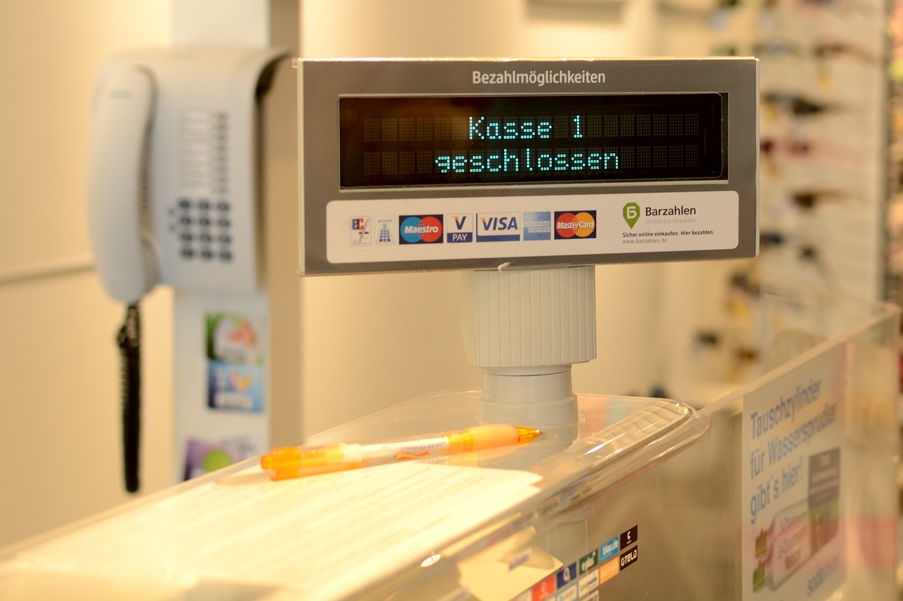Image - checkout pay business cash machines