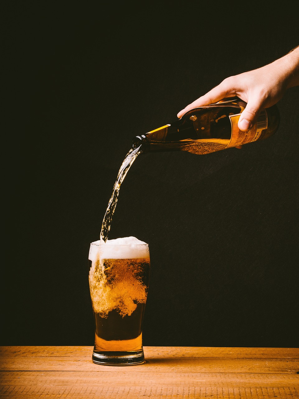 Image - beer pouring glass drink alcohol