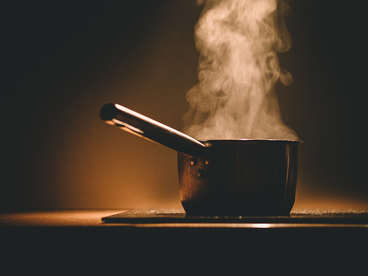 Image - pot steaming hot cooking kitchen