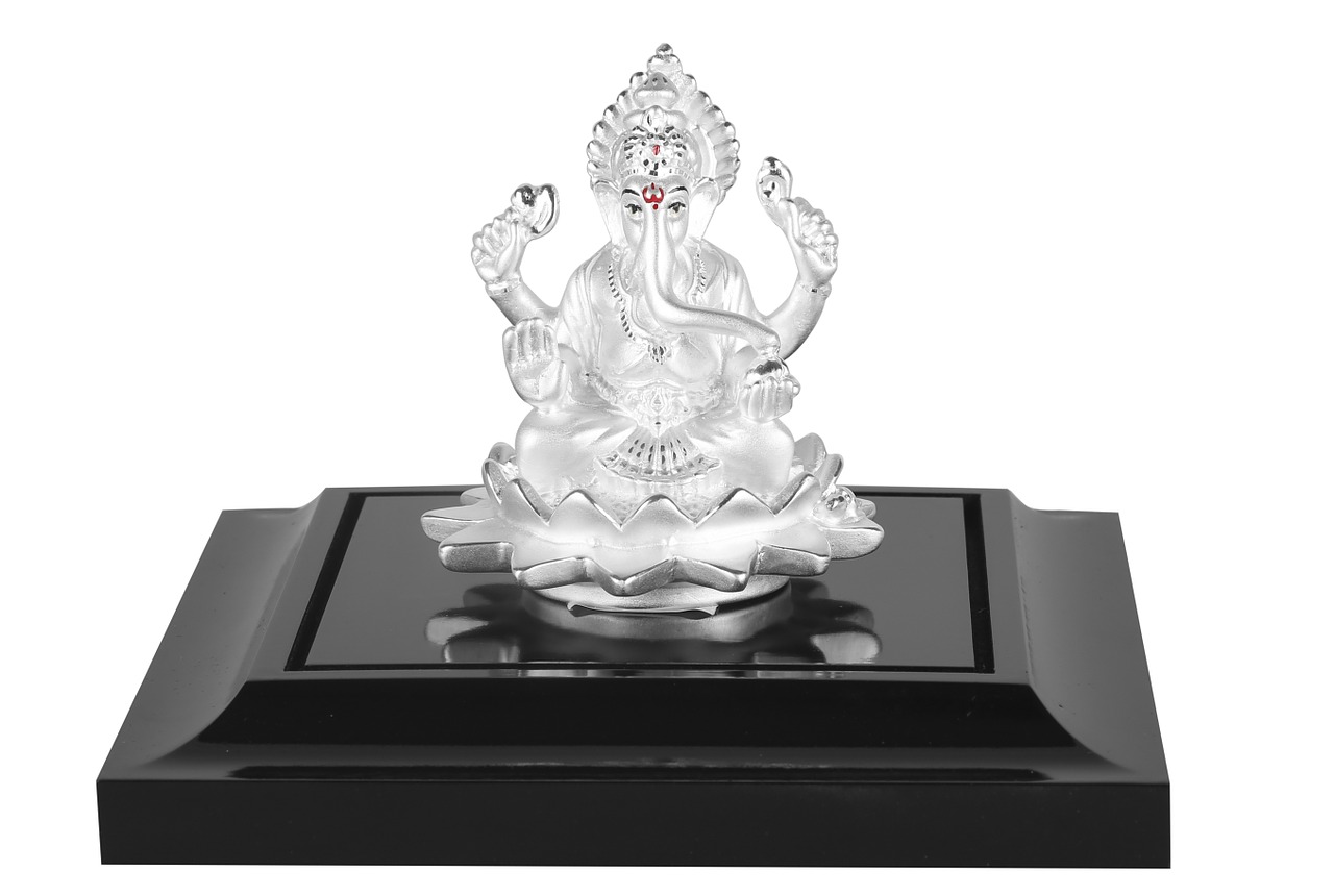 Image - ganapati ganesha silver india