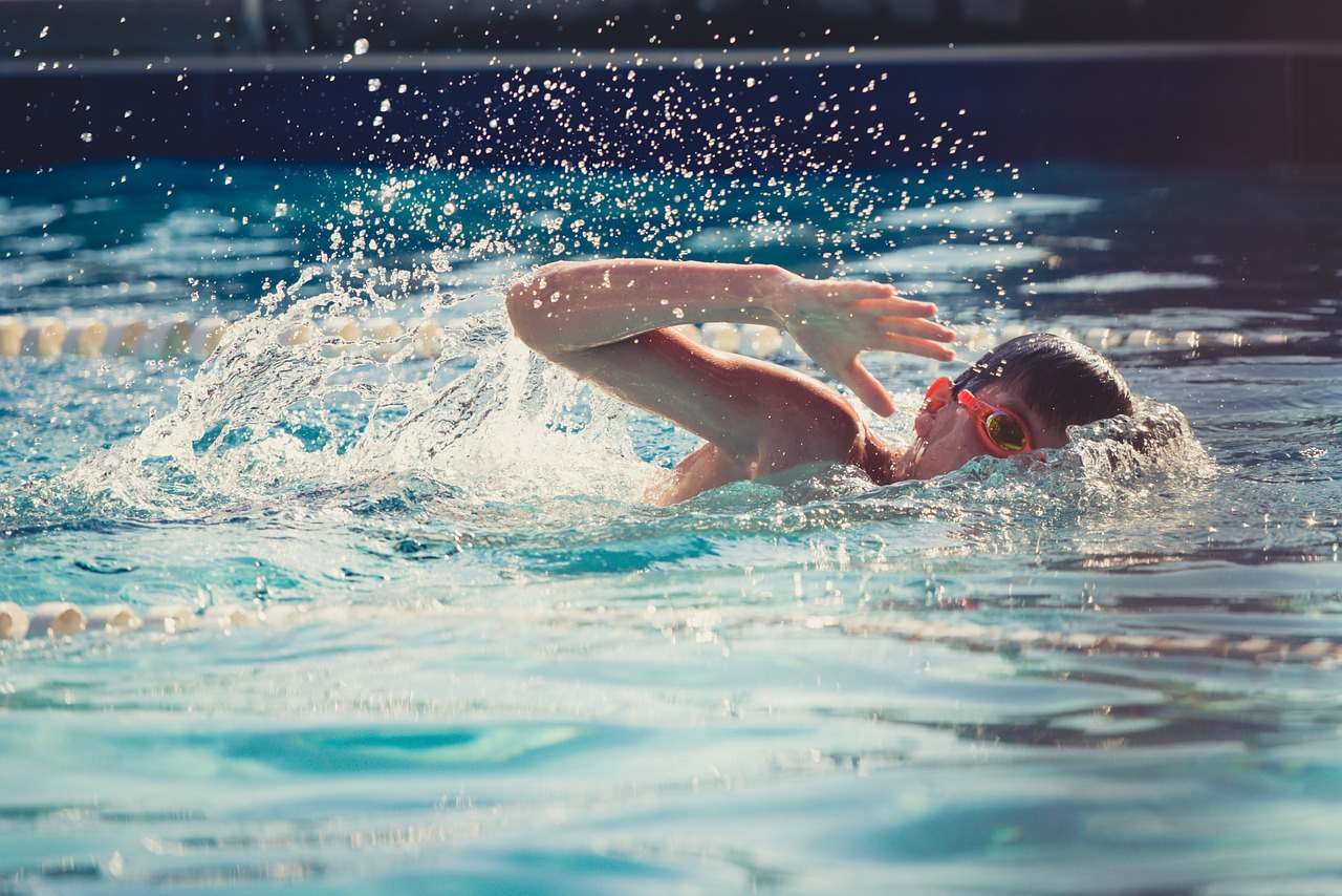 Image - swimming child kid water summer