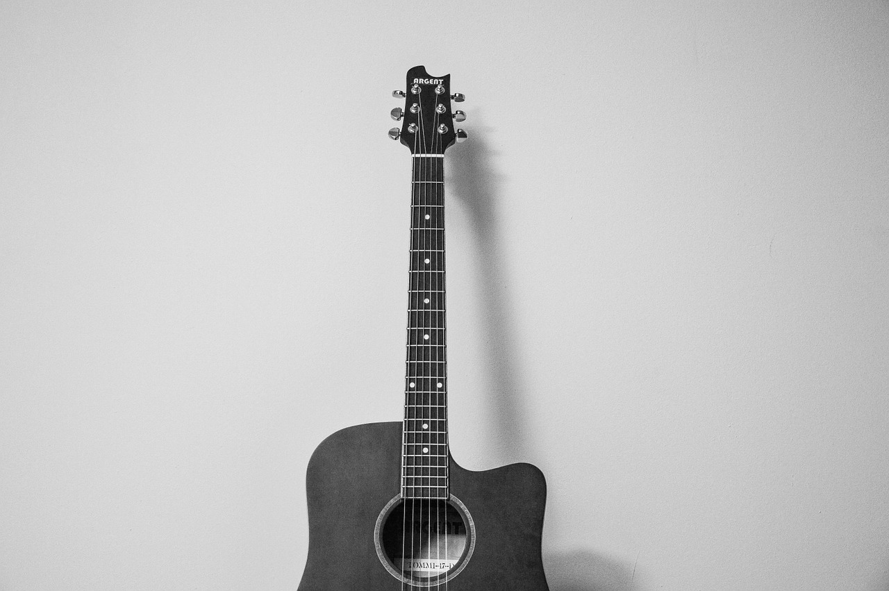 Image - guitar music instrument isolated