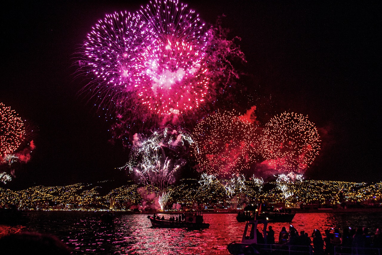 Image - fireworks celebration explosion