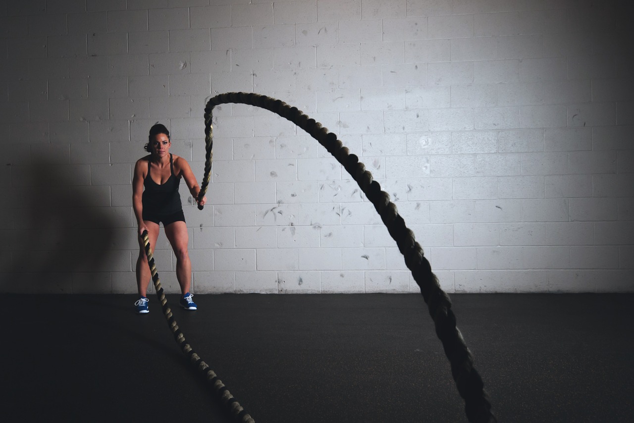 Image - training ropes workout fitness