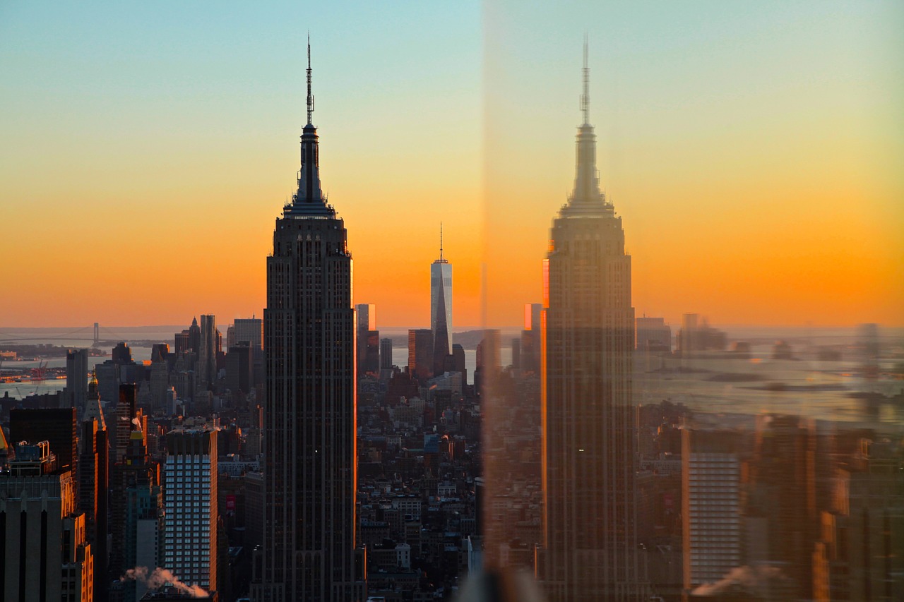 Image - empire state building reflection