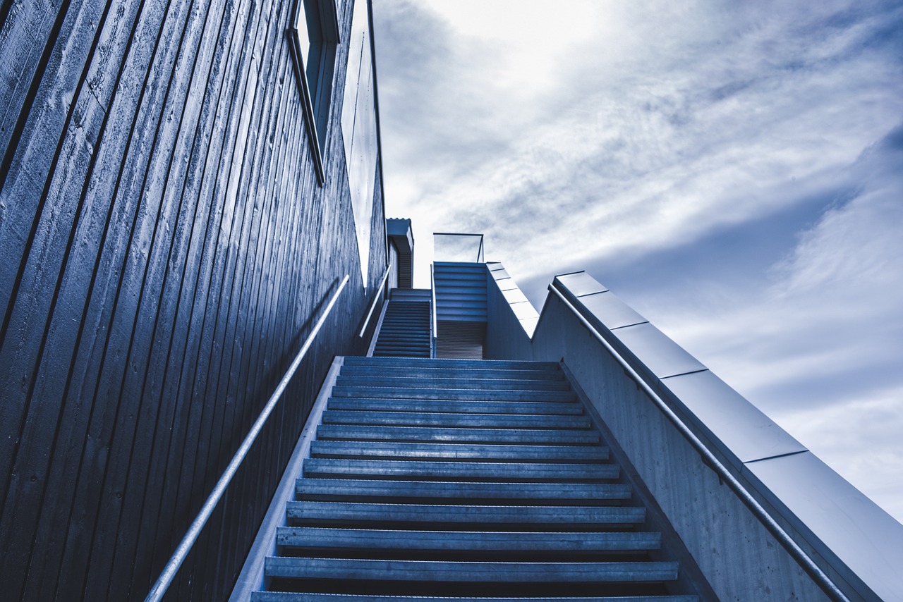 Image - stairway staircase stairs outdoors