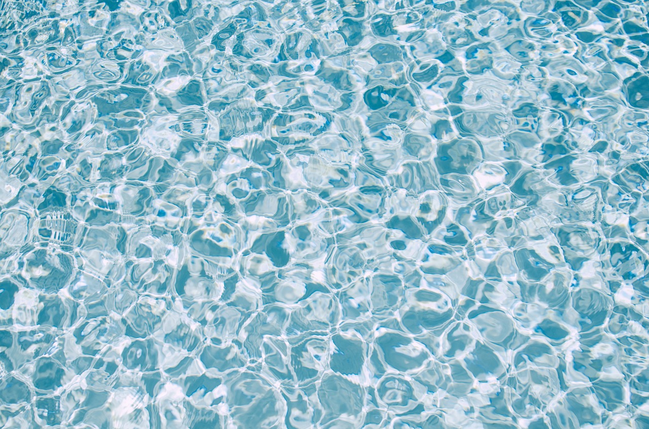 Image - water surface pattern ripple blue