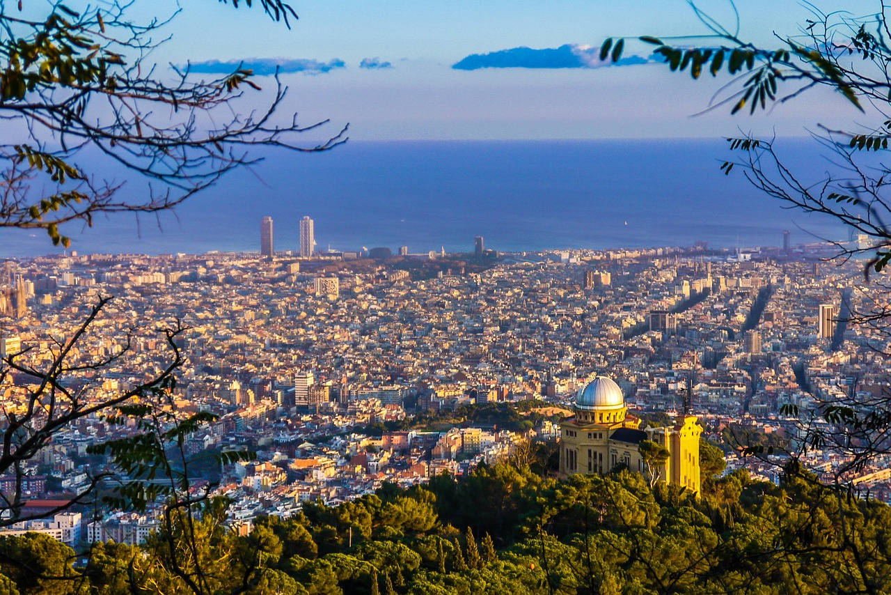 Image - barcelona views catalonia city