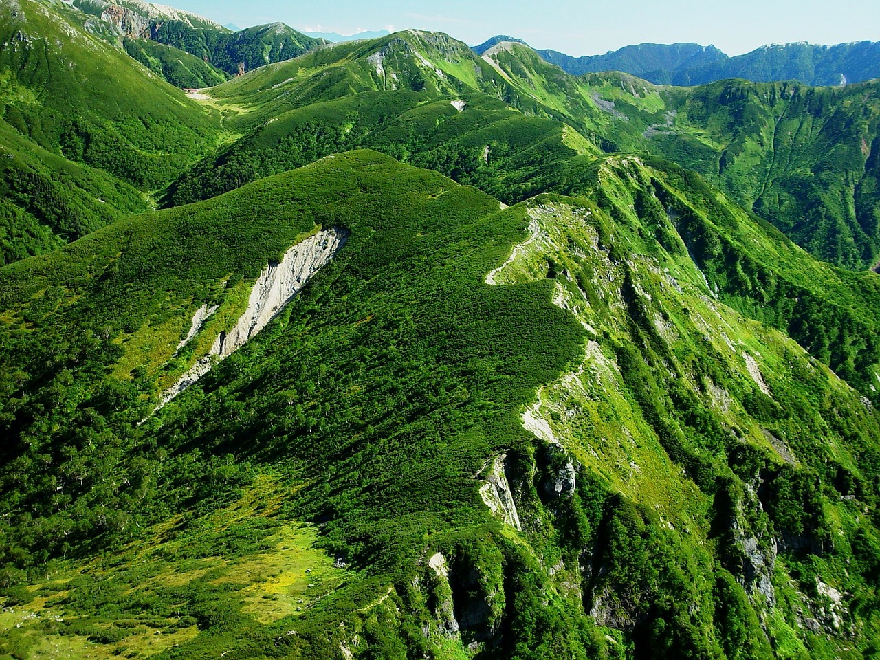 Image - japan landscape mountains nature