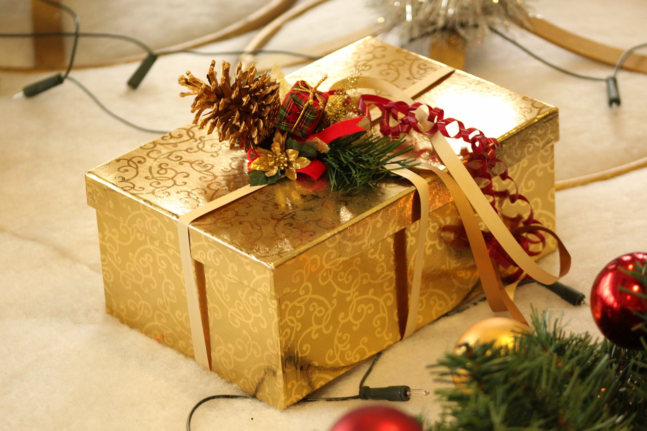 Image - gift christmas packed loop