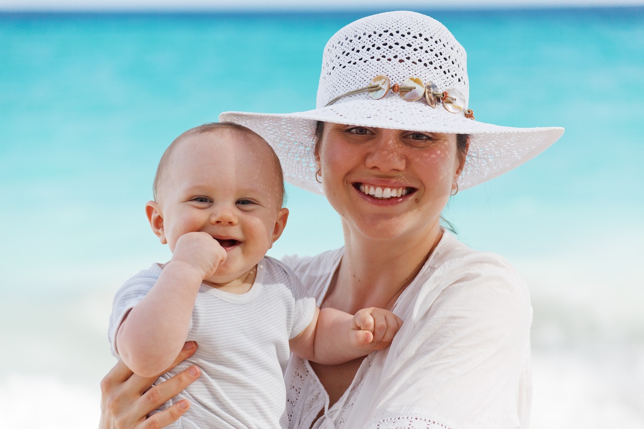 Image - mother fun baby happy smiling