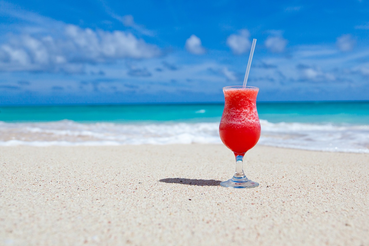 Image - beach beverage caribbean cocktail