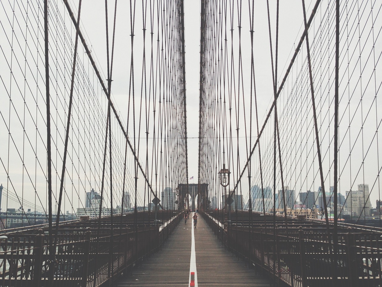 Image - brooklyn bridge nyc new york usa