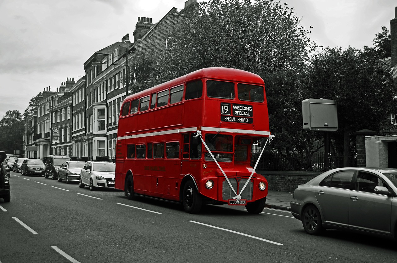 Image - bus double decker england english