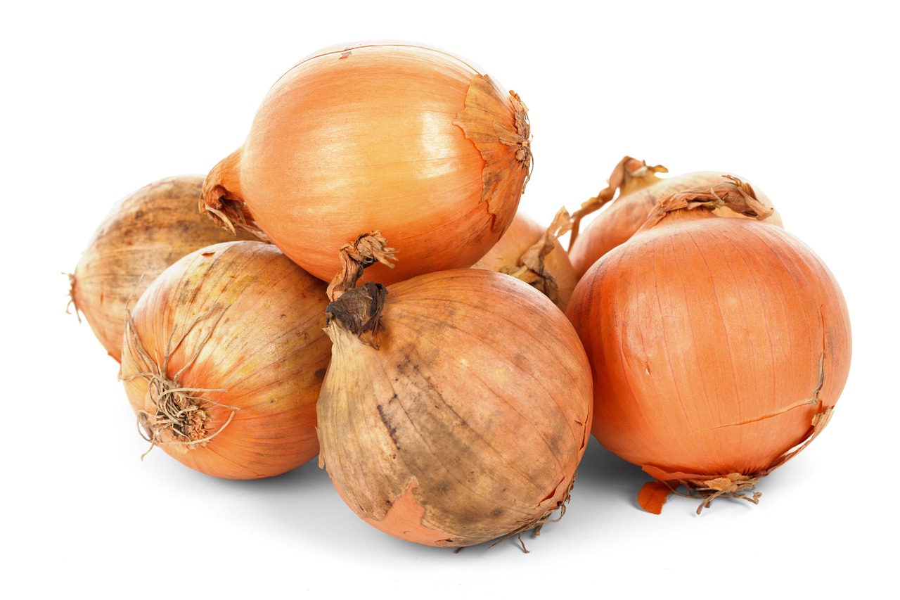 Image - onion bulbs food fresh healthy