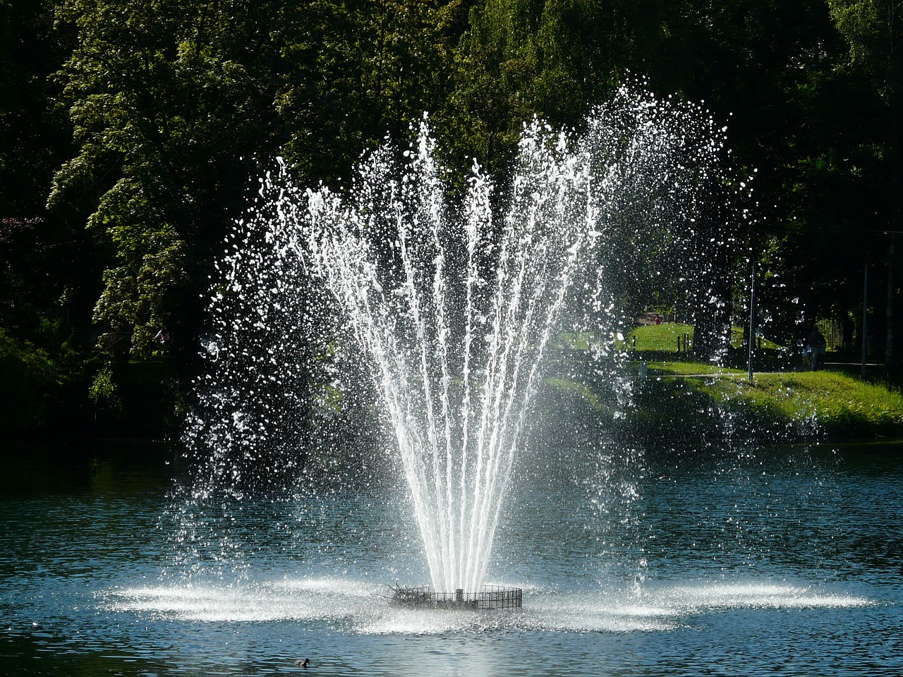 Image - fountain water water feature lake